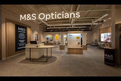 M&S Stevenage interior